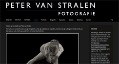 Desktop Screenshot of petervanstralen.nl