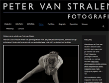 Tablet Screenshot of petervanstralen.nl